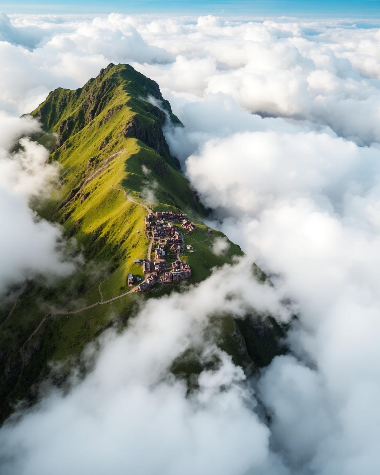 Filband — village above the clouds